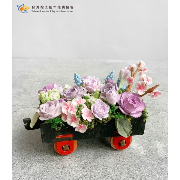 奶油土擠花
