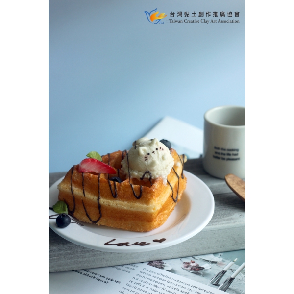 貓咪冰淇淋鬆餅